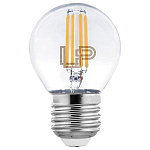 Лампа светодиодная LEDS POWER G45 E27 6Вт 4000K 007120 250_100_2201250