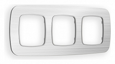 Рамка на 3 поста Ambrella Volt OMEGA OF580103 400_400_2190722