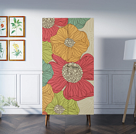 Шкаф малый двухстворчатый "Berber" принт 5 арт BB08/Print_05 500_191_1930696