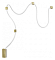 Накладной светильник Odeon Light Corda 4397/30CL