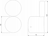 Накладной светильник Elektrostandard Brioni a064600 250_100_1775729