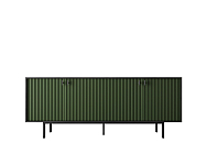 Комод с четыремя дверками "Emerson" арт EM01/green/L 250_100_Array