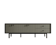 Комод с четырьмя дверками и двумя ящиками "Emerson" арт EM04/gray/L 250_100_Array
