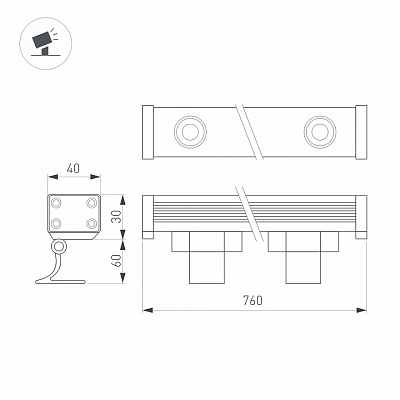 Настенный прожектор Arlight AR-LINE 045371 400_400_1904400