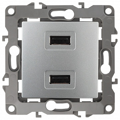 Розетка USB, без рамки Эра Эра 12 12-4110-03 400_400_2394498