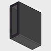 Заглушка для трека Italline IT010 IT010-4014 black 100_100_2161934