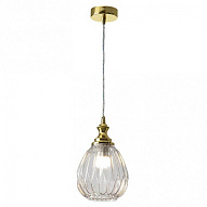 Подвесной светильник Newport 6140 6142/S gold/clear 500_191_2463383