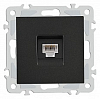 Розетка Ethernet RJ-45 без рамки Arte Milano am-206 206.45-1.black 100_100_2302699