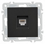 Розетка Ethernet RJ-45 без рамки Arte Milano am-206 206.45-1.black 250_100_Array