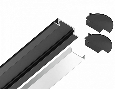 Профиль встраиваемый Ambrella Light GP GP1001BK 400_400_2842802
