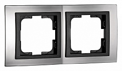 Рамка на 2 поста Mono Electric Chrome 106-410000-161 250_100_2162671