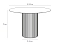 Стол обеденный Mono Stripe D120/D44/H75 948096