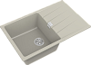 RIVELATO Мойка RAUM 78 1-чаша 780*500мм beige scuro арт. 100_100_2901124