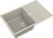 RIVELATO Мойка RAUM 78 1-чаша 780*500мм beige scuro арт.