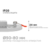 Встраиваемый светильник OGM  LP-06 100_100_2854267