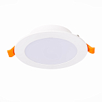 ST212.508.10 Св-к встр. Белый LED 1*10W 3000K/4000K/6000K 850Lm Ra80 110° IP20 D120xH30 220-240V Встраиваемые светильники 250_100_2952145