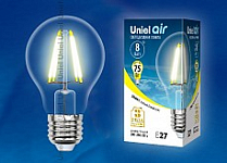 Лампа светодиодная Uniel Air E27 8Вт 3000K UL-00002210 250_100_Array