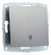 Выключатель проходной одноклавишный без рамки Mono Electric Despina / Larissa 500-002425-109 500_191_3236365