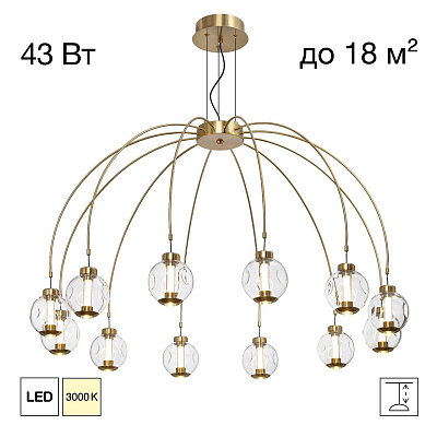 Подвесная люстра Citilux NOONA CL251190 400_400_3097640