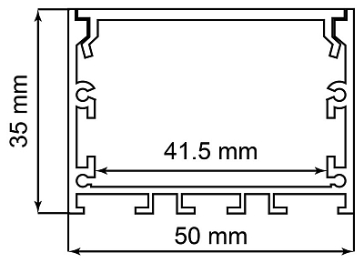 Короб накладной Feron CAB257 10373 400_400_2122253