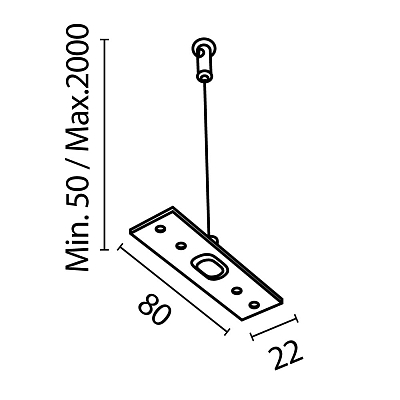 Комплектующие для накладной трековой системы Technical TRA034SW-2W 400_400_812103