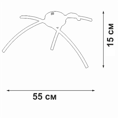 Потолочная люстра Vitaluce V2513DT V2513DT-0/3PL 400_400_1820081
