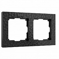 Рамка на 2 поста Werkel Hammer черный W0022408 500_191_2296481