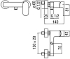 UP94130CR UP смеситель Смесители для душа 100_100_2418390
