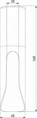 Накладной светильник Elektrostandard Apex 25113/LED 7W 3000K белый 400_400_1777400
