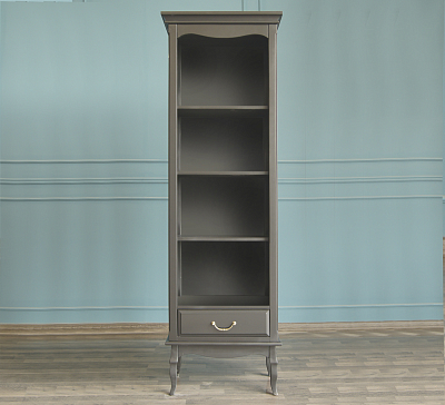 Стеллаж "Leontina Black" узкий арт GS27BLK 400_400_1349274