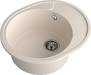 GRANFEST Мойка QUARZ 857L 1-чаша+крыло 570*480мм белый арт.GF-UR- 250_100_2903656