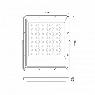 Настенно-потолочный прожектор Uniel ULF-F51D UL-00012759 400_400_2740695