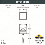 Наземный низкий светильник Fumagalli Ester DS1.561.000.LXD1L 250_100_1801103