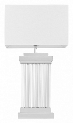 Настольная лампа декоративная LUMINA DECO Davos LDT 310 CHR+WT 400_400_3231259