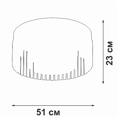 Потолочная люстра Vitaluce V5180 V5180-1/8PL 400_400_1818808
