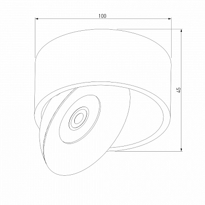 Накладной светильник Elektrostandard Glide a059331 400_400_1774534