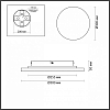 Накладной светильник Odeon Light Travertino 6625/15WL 100_100_2686269