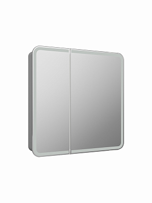 Зеркало-шкаф Elliott LED 800х800 с датчиком движения, розеткой 400_400_2910256