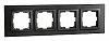 Рамка на 4 поста Mono Electric Style Aluminium 107-820000-163 100_100_2301842