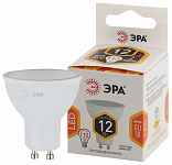 Лампа светодиодная Эра Стандарт GU10 12Вт 2700K LED MR16-12W-827-GU10 250_100_2474309