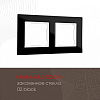 Рамка на 2 поста Arte Milano am-503.02 503.02-2.black 100_100_2168532