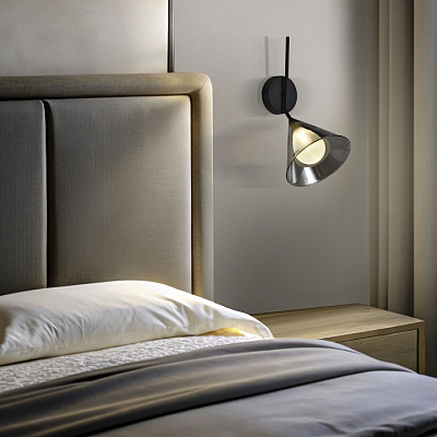 Бра Eurosvet Enigma 70161/1 черный 400_400_2380475