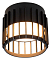 Накладной светильник Arte Lamp Atria A8031PL-1BK