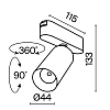 Трековый светильник Technical TR103-1-12W4K-M-W 100_100_829137