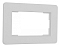 Рамка для двойной розетки Arte Milano am-502.16 502.16-double.white