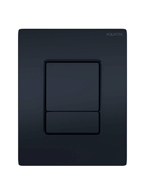 PNN-0000005 (025DQ) Панель смыва Черная матовая для INSP-0000002 Pneumo N 400_400_3226637