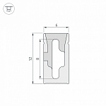 Короб накладной гибкий Arlight WPH 040264 250_100_672473
