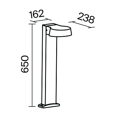 Ландшафтный светильник Outdoor O443FL-L12GF3K 400_400_817639