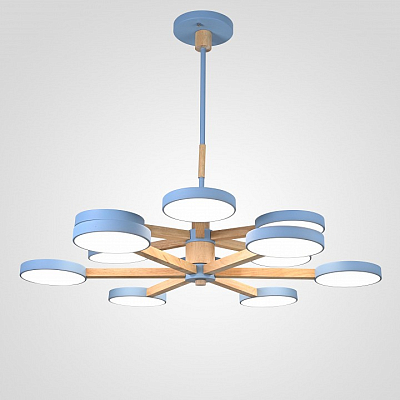 Люстра на штанге Imperiumloft TURNA Blue TURNA-DBL01 400_400_2423332