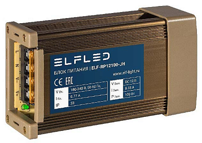 Блок питания ELFLED  ELF-RP12100-JH 400_400_3238597